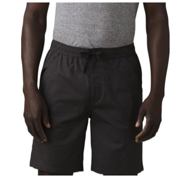 prAna Men's Double Peak E-Waist Everyday Hiking Short Sz XXL / 8"L in Charcoal - Picture 2 of 8